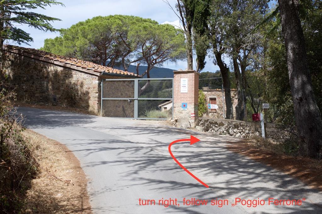 Poggio Ferrone Guest House Suvereto Exterior photo